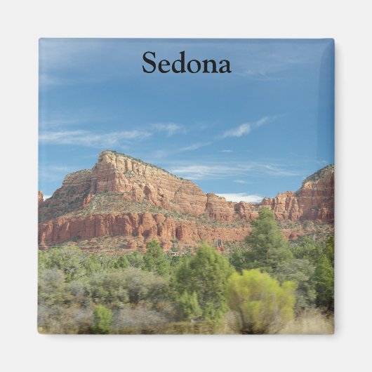 Aimant Roches rouges de Sedona (Devant)