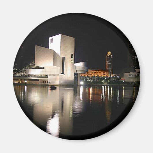 Aimant Rock and Roll Hall of Fame & Museum, Cleveland OH (Devant)