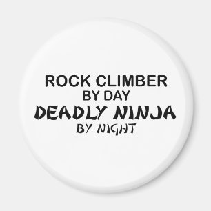 Aimant Rock Climber Mortel Ninja par nuit