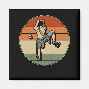 Aimant Rock Climbing Indoor Retro Mountain Climber