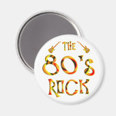 Aimant Rock des années 80 (Recto/Verso)