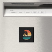 Aimant Rock Escalade Climber Retro (In Situ (Lave-vaisselle))