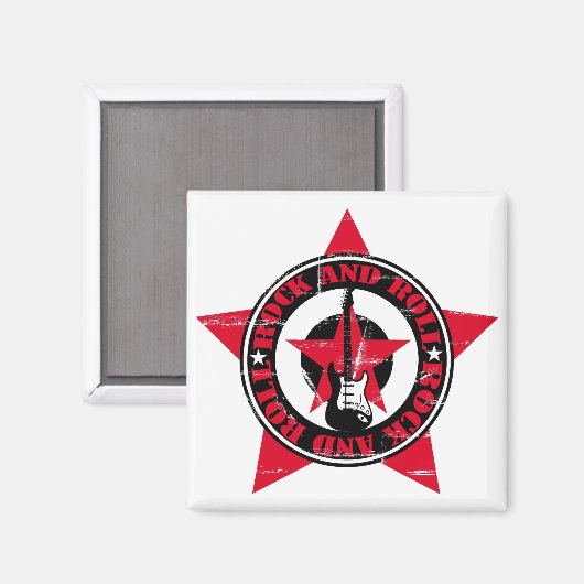 Aimant Rock et Roll (Recto/Verso)