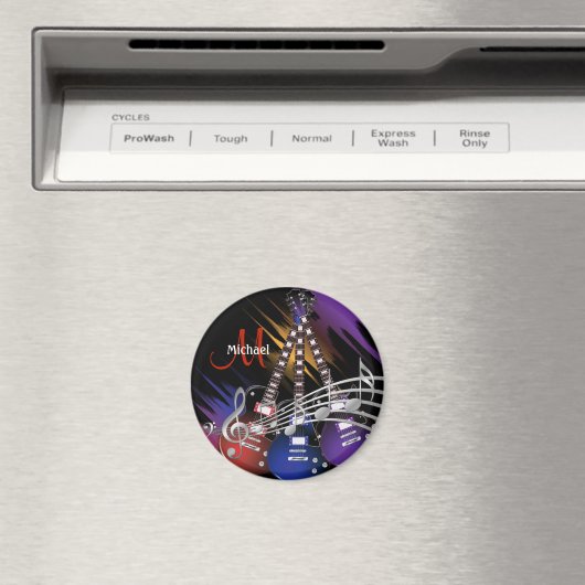 Aimant Rock Guitare (In Situ (Lave-vaisselle))