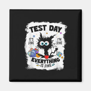 Aimant Rock Le Jour Test Test Cat Son Amende