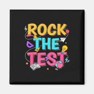 Aimant Rock Le Test Motivational Test Day Pour Enseignant