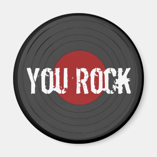 Aimant Rock N Roll (Devant)