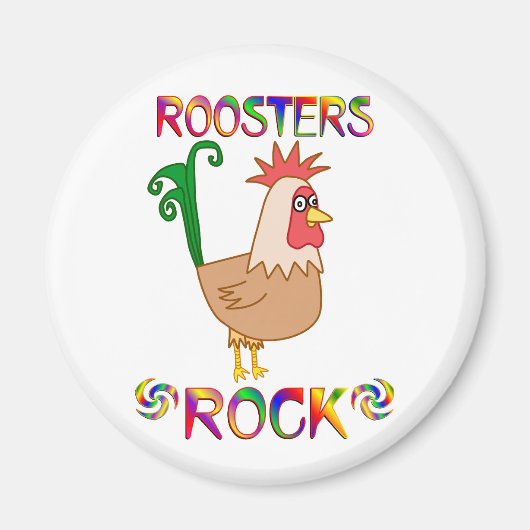 AIMANT ROCK ROOSTERS (Devant)