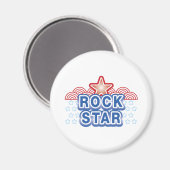Aimant Rock Star (Recto/Verso)
