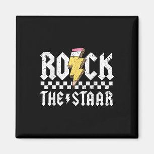 Aimant Rock The Star Motivational Testing Day Pour Enseig
