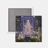 Aimant Rockefeller Center's Angels & Christmas Tree - (Recto/Verso)