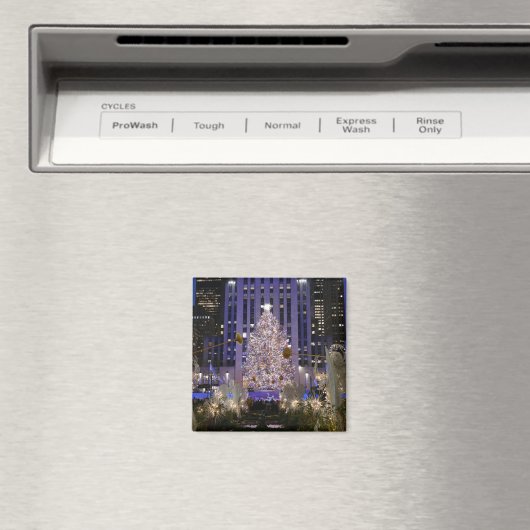 Aimant Rockefeller Center's Angels & Christmas Tree - (In Situ (Lave-vaisselle))