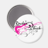 Aimant Rocker chick (Recto/Verso)