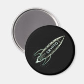 Aimant Rocket Crypto (Recto/Verso)