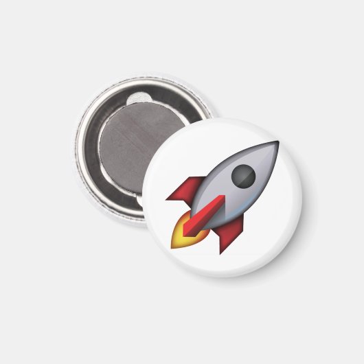 Aimant Rocket - Emoji (Recto/Verso)