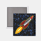 Aimant Rocket Retro (Recto/Verso)