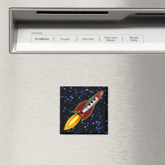 Aimant Rocket Retro (In Situ (Lave-vaisselle))