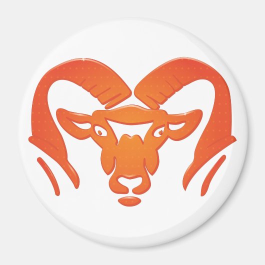 Aimant Rockford Rams #4 (Devant)