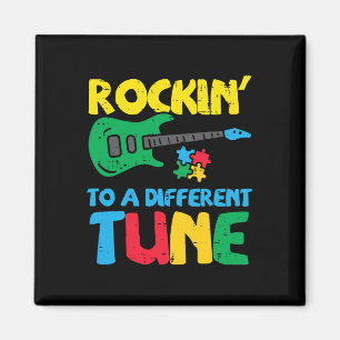 Aimant Rockin To Different Tune Guitare Sensibilisation à