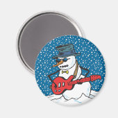 Aimant Rocking Snowman (Recto/Verso)