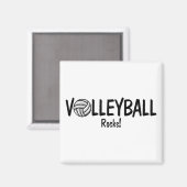 Aimant Rocks de volley-ball (Recto/Verso)