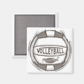Aimant Rocks de volley-ball (Recto/Verso)