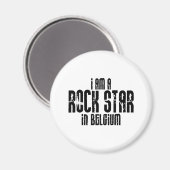 Aimant Rockstar En Belgique (Recto/Verso)