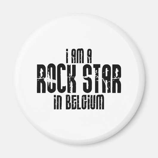 Aimant Rockstar En Belgique (Devant)