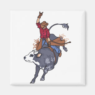 Aimant Rodeo Bull Rider
