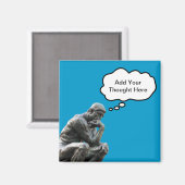 Aimant Rodin's Thinker (Recto/Verso)