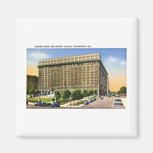 Aimant Rodney Carré, Wilmington Delaware (Devant)