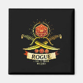 Aimant Rogue Fantasy Gamer Rpg Cl  (Devant)