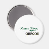 Aimant Rogue River Oregon Classic Design (Recto/Verso)