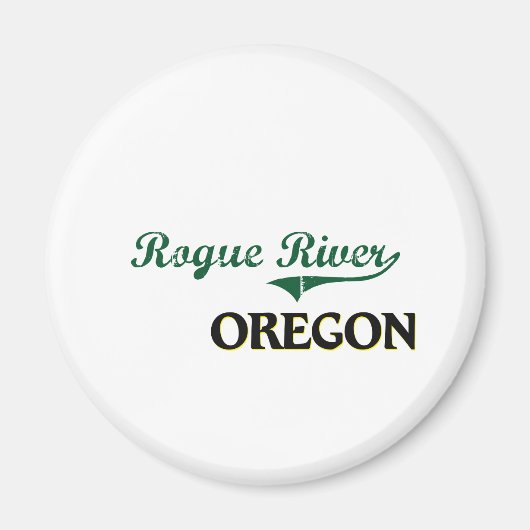 Aimant Rogue River Oregon Classic Design (Devant)