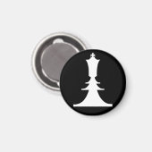 Aimant roi blanc (Recto/Verso)