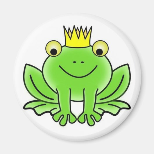 Aimant Roi de grenouille (Devant)