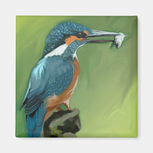 Aimant roi et poisson (Devant)