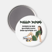 Aimant Roller Derby... (Recto/Verso)