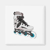 Aimant Rollerblades Rollerskates Inline Patins Art (Devant)