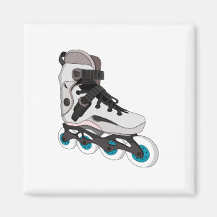 Aimant Rollerblades Rollerskates Inline Patins Art