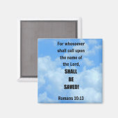 Aimant Romains 10:13 (Recto/Verso)