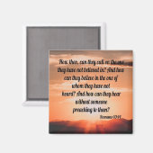 Aimant Romains 10:14 (Recto/Verso)