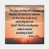 Aimant Romains 10:14 (Devant)