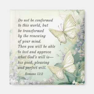 Aimant Romains 12:2 Ne se conforment pas à cette Bible Mo