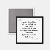 Aimant Romains 15:13 (Recto/Verso)