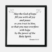 Aimant Romains 15:13 (Devant)