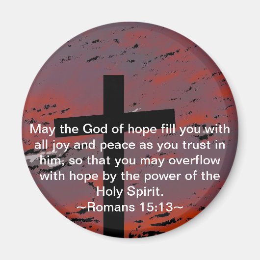 Aimant Romains 15:13 (Devant)