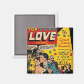 Aimant Romance vintage (Recto/Verso)