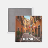 Aimant Rome Cobblestone rue Italie (Recto/Verso)