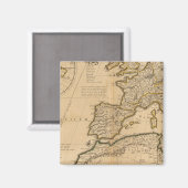 Aimant Rome et hémisphère Est (Recto/Verso)